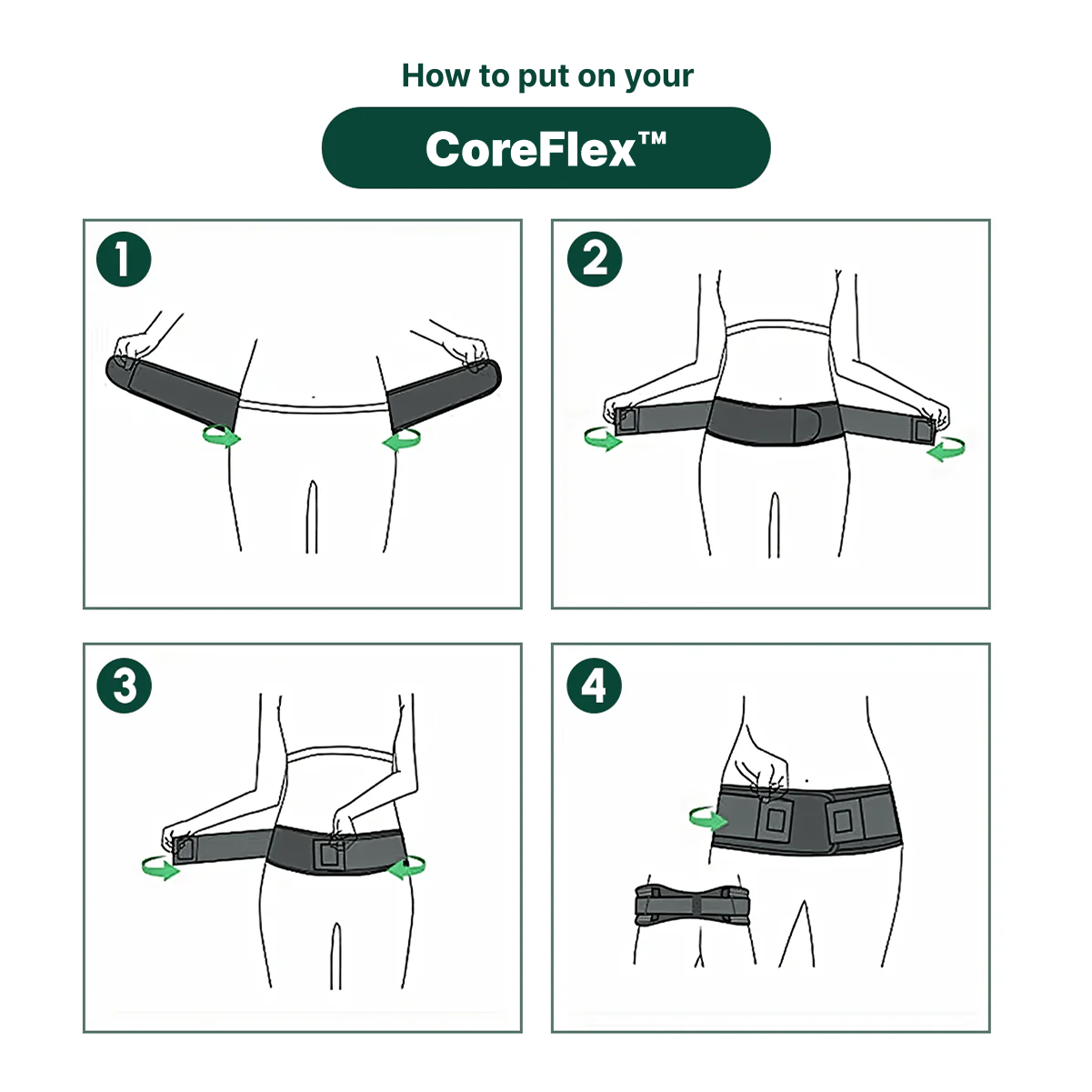 CoreFlex Support Belt | Daily back pain relief